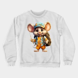 Back To School Mouse Crewneck Sweatshirt